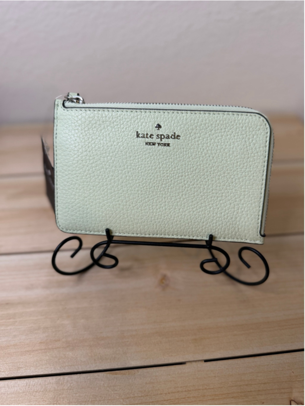 Kate Spade Lucy Small Wristlet – Lime Frosting – NWT